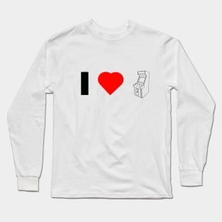 I 'Heart' Arcades Long Sleeve T-Shirt